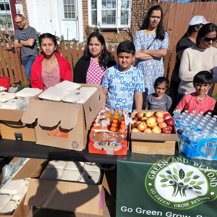 Green and Beyond volunteers and donations